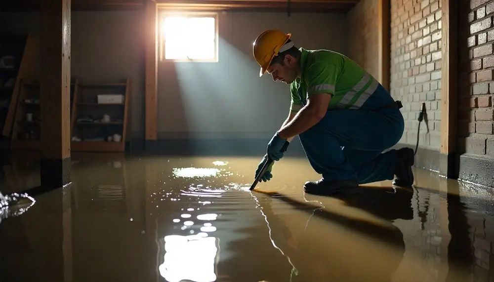 Professional water damage restoration services in Killbuck, OH